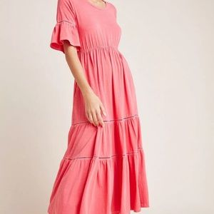 Anthropologie Sundry tiered dress